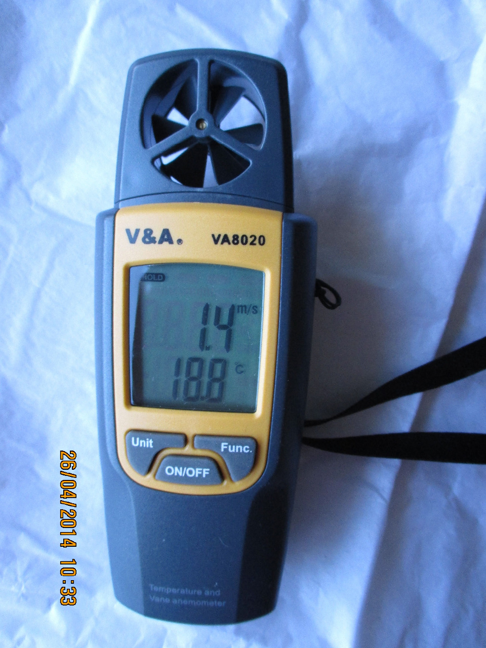 Vinghjulsanemometer Sagitta